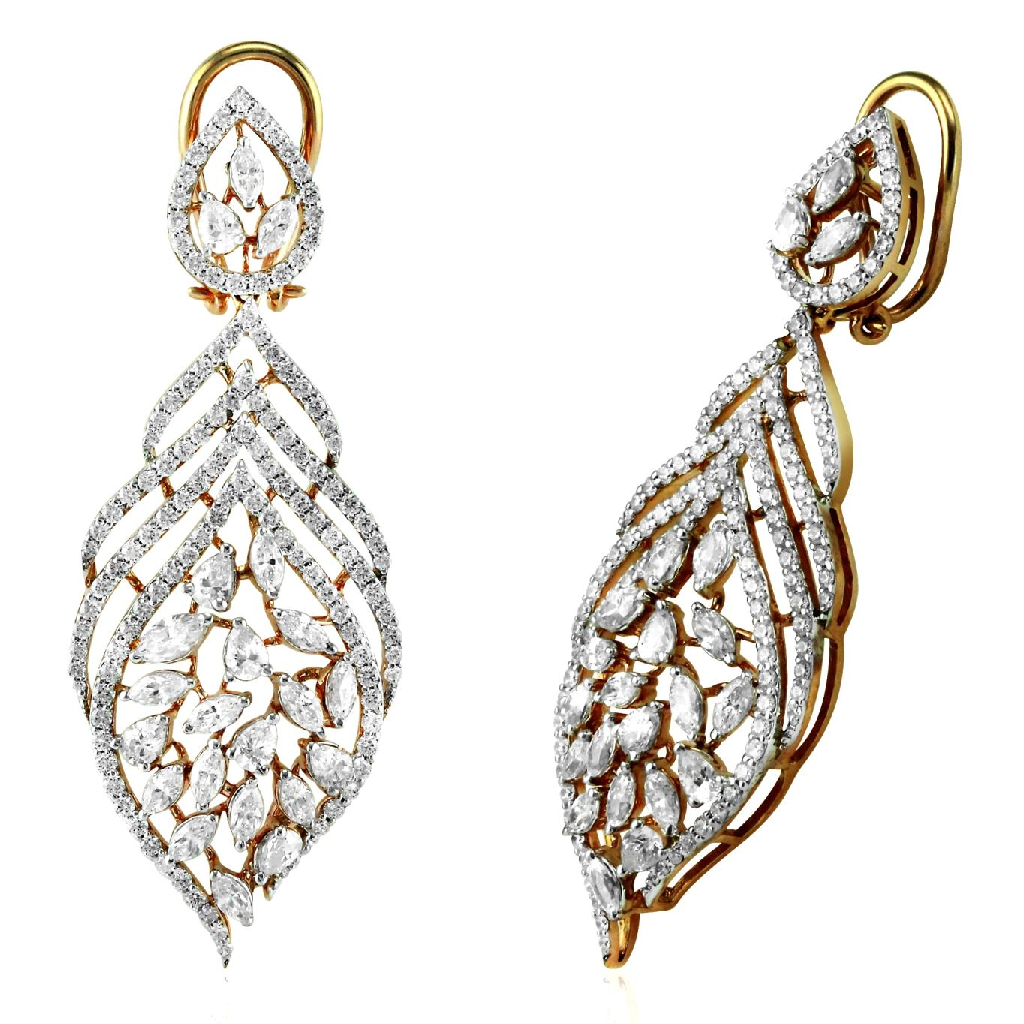 Aroha Creative Diamond Simulants EarHangings JSJ0255