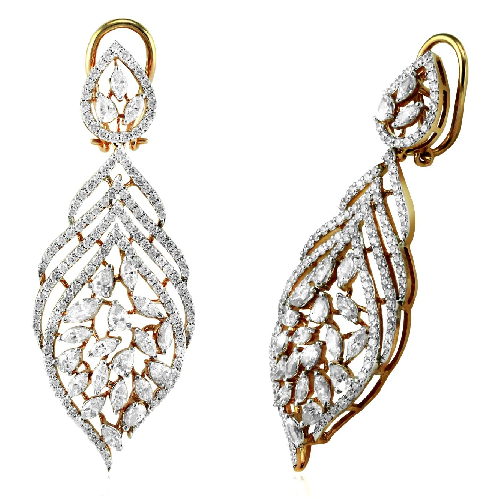 Aroha Creative Diamond Simulants EarHangings JSJ0255