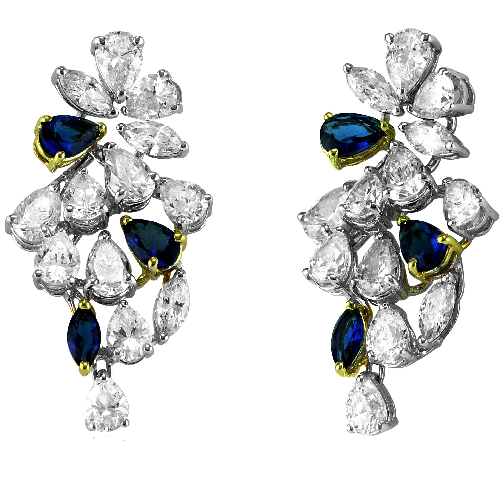 Aroha Creative Diamond Simulants EarHangings JSJ0252