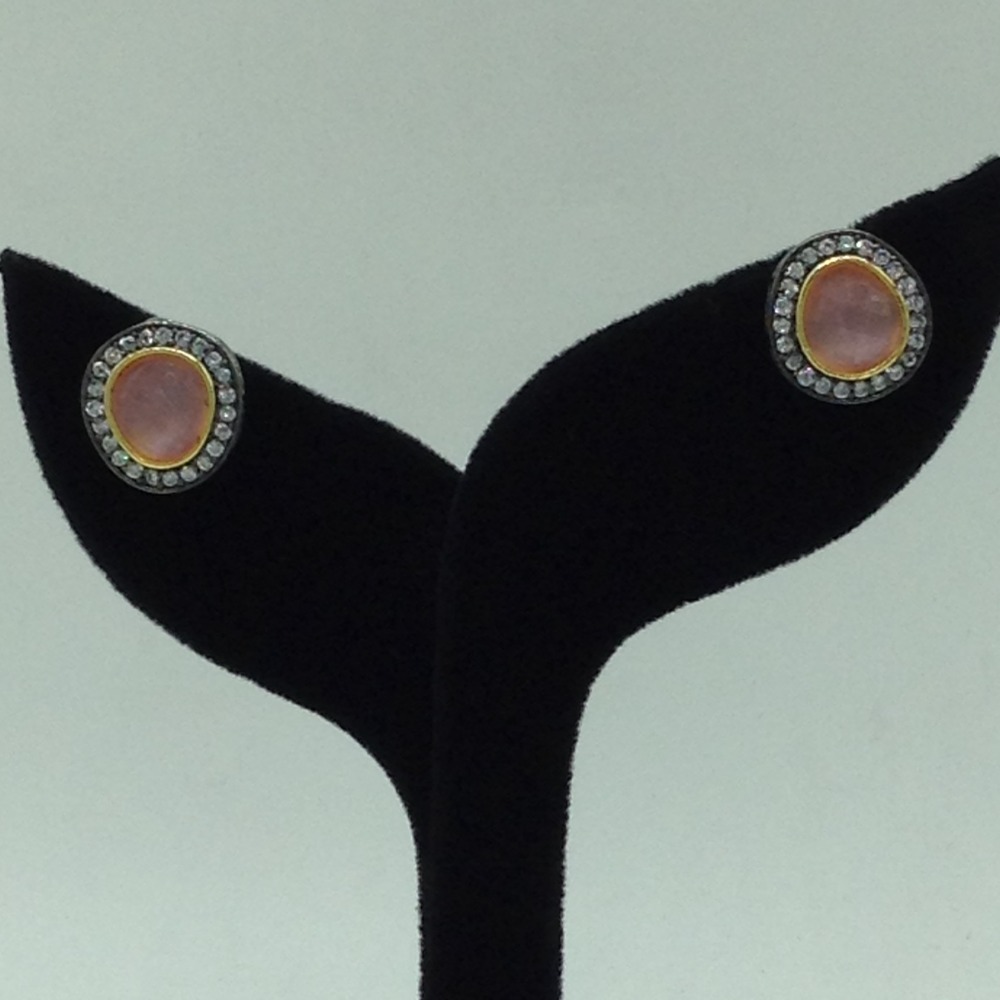 Kundan Choker Set With 5 Line Pearls Mala JPS0797 - Image 3