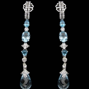 Aroha creative diamond simulants earrings jsj0247