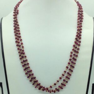 Red Beeds 3 Line Taar Mala JSS0178