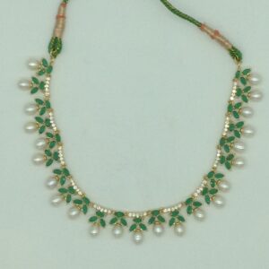 Green CZ Necklace Set JNC0216