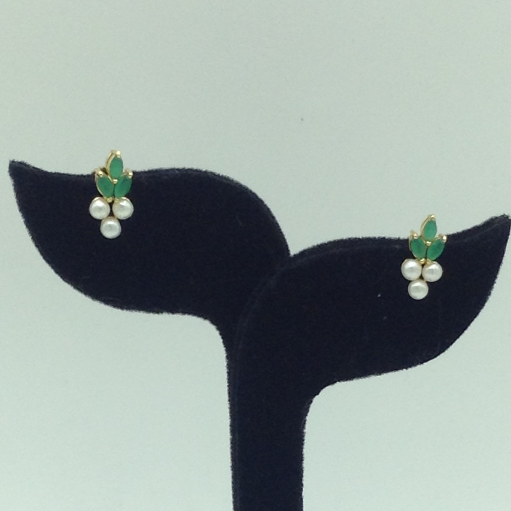 Green CZ Necklace Set JNC0216
