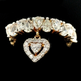 Aroha Creative Diamond Simulants Ring JSJ0239