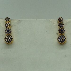 Blue CZ Necklace Set JNC0213
