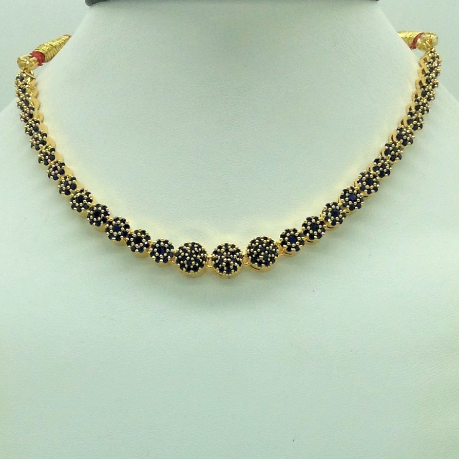 Blue CZ Necklace Set JNC0213