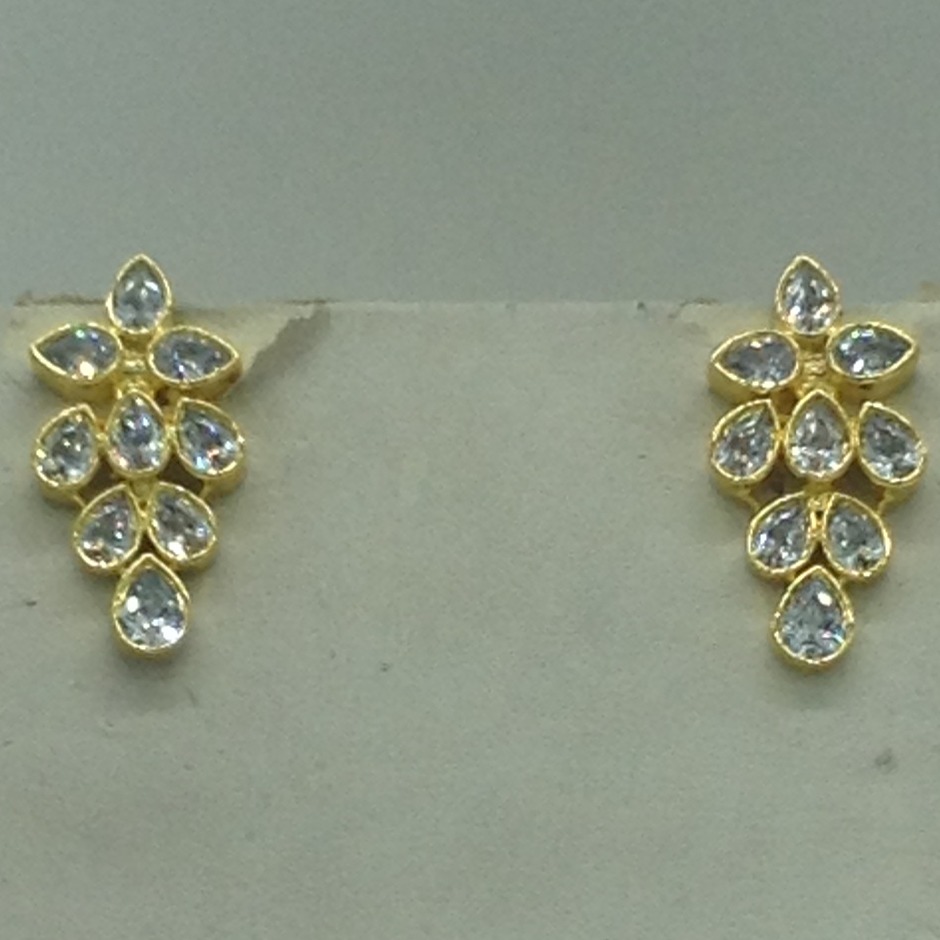 White CZ Necklace Set JNC0201