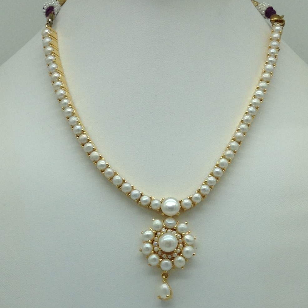 Pearls Necklace Set JNC0186 - Image 2