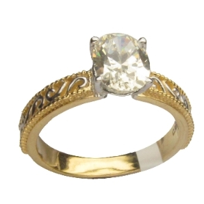 Aroha Creative Diamond Simulants Ring JSJ0231