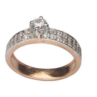 Aroha Creative Diamond Simulants Ring JSJ0230