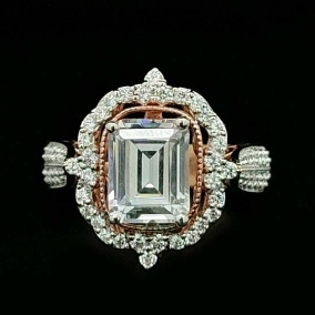 Aroha Creative Diamond Simulants Ring JSJ0227