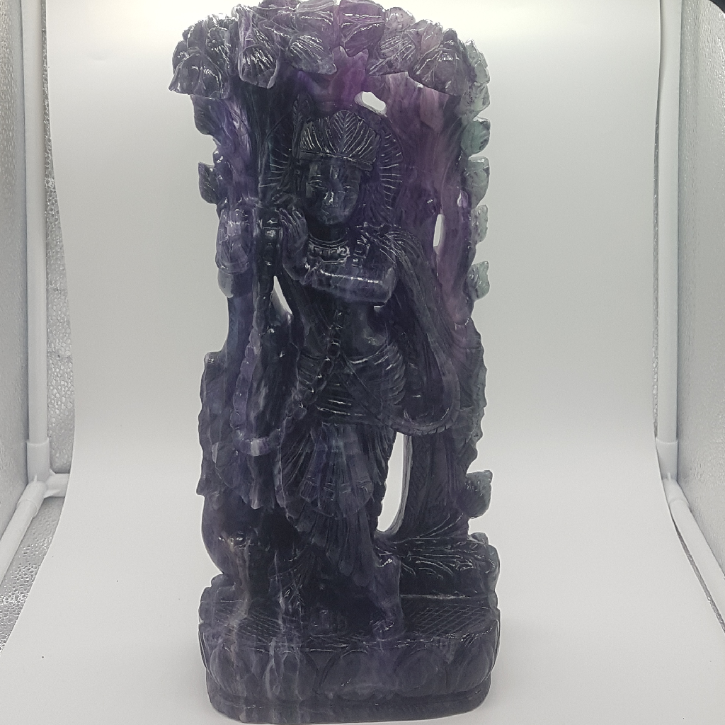 33500ct mixed blue fluorite