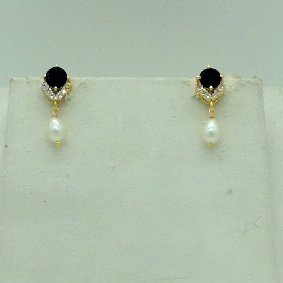White ,bluecz 7 pcs set with 1 line flat pearls mala jps0737 - Image 3