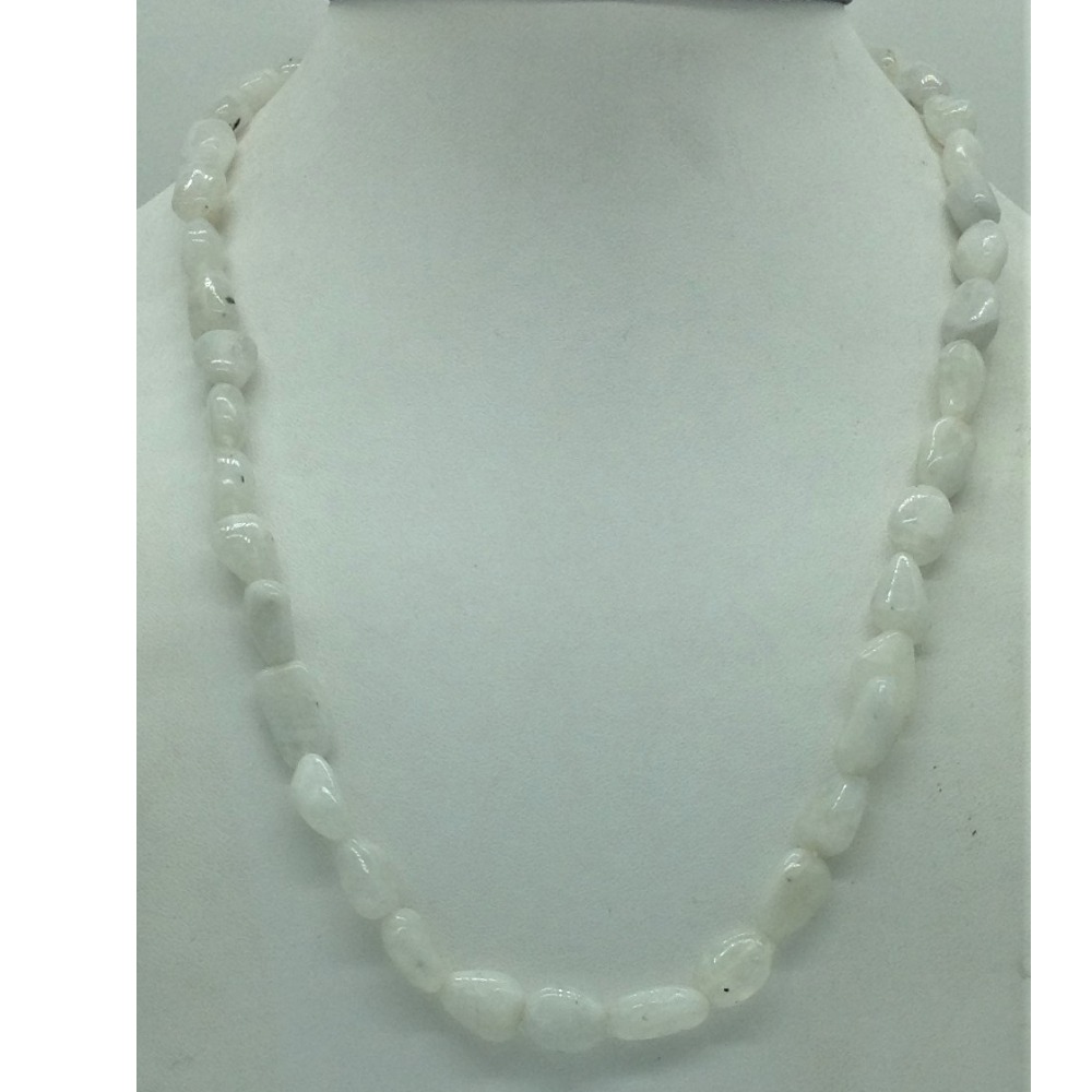 Natural White Rainbow Aweja Tumbles Mala JSS0157