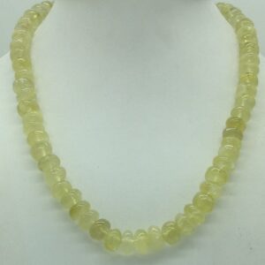Natural Catseye Round Beeds Mala JSS0156