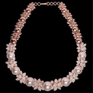 Diamonds and Pearls Necklace JSJ0121