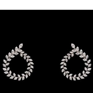 Diamonds Ear Hangings JSJ0041