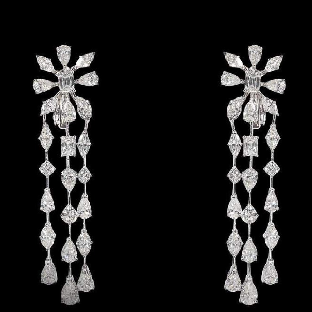 Daimonds Ear Hangings JSJ0015