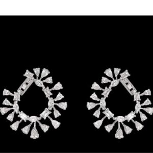 Diamonds Ear Hangings JSJ0014