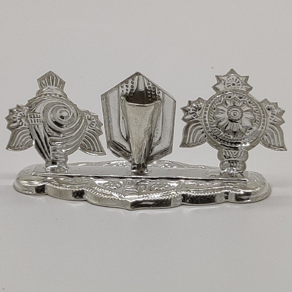 Silver Agarbati Stand JYS0046