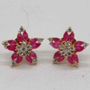 Pink cz tops jer0262