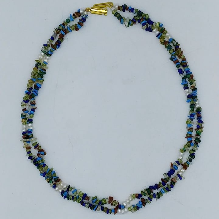 Semiprecious Chips Necklace JSS0151