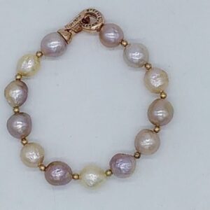 Freshwater Multicolour Pearls Bracelet JBG0315