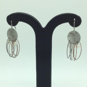 Pearl Silver Ear Hangings JER0110