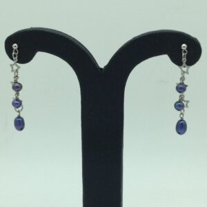 Pearl Silver Ear Hangings JER0093