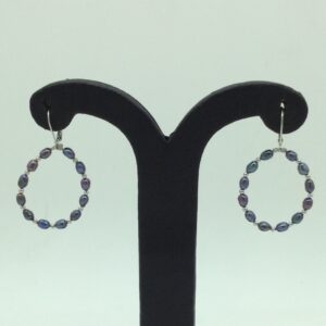 Pearl Silver Ear Hangings JER0086