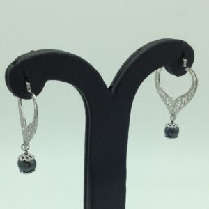 Pearl Silver Ear Hangings JER0081