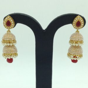 Pearls Ear Double Jhumki JER0068
