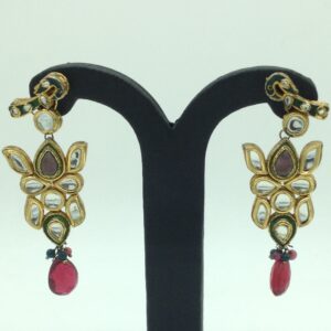 Kundan Stones Ear Hangings JER0065