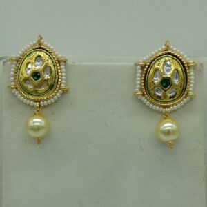 Multicolour Kundan Jali Necklace Set JNC0122