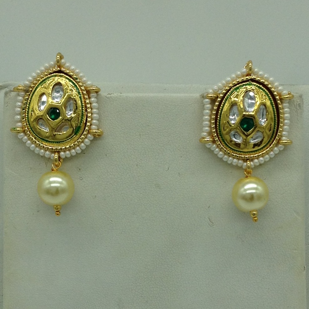 Multicolour Kundan Jali Necklace Set JNC0122