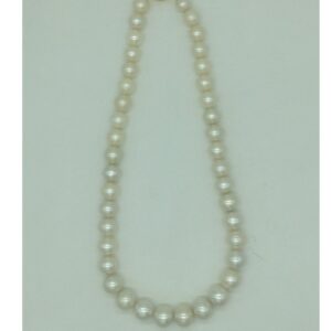 White Round South Sea Pearls Strand JPM0412