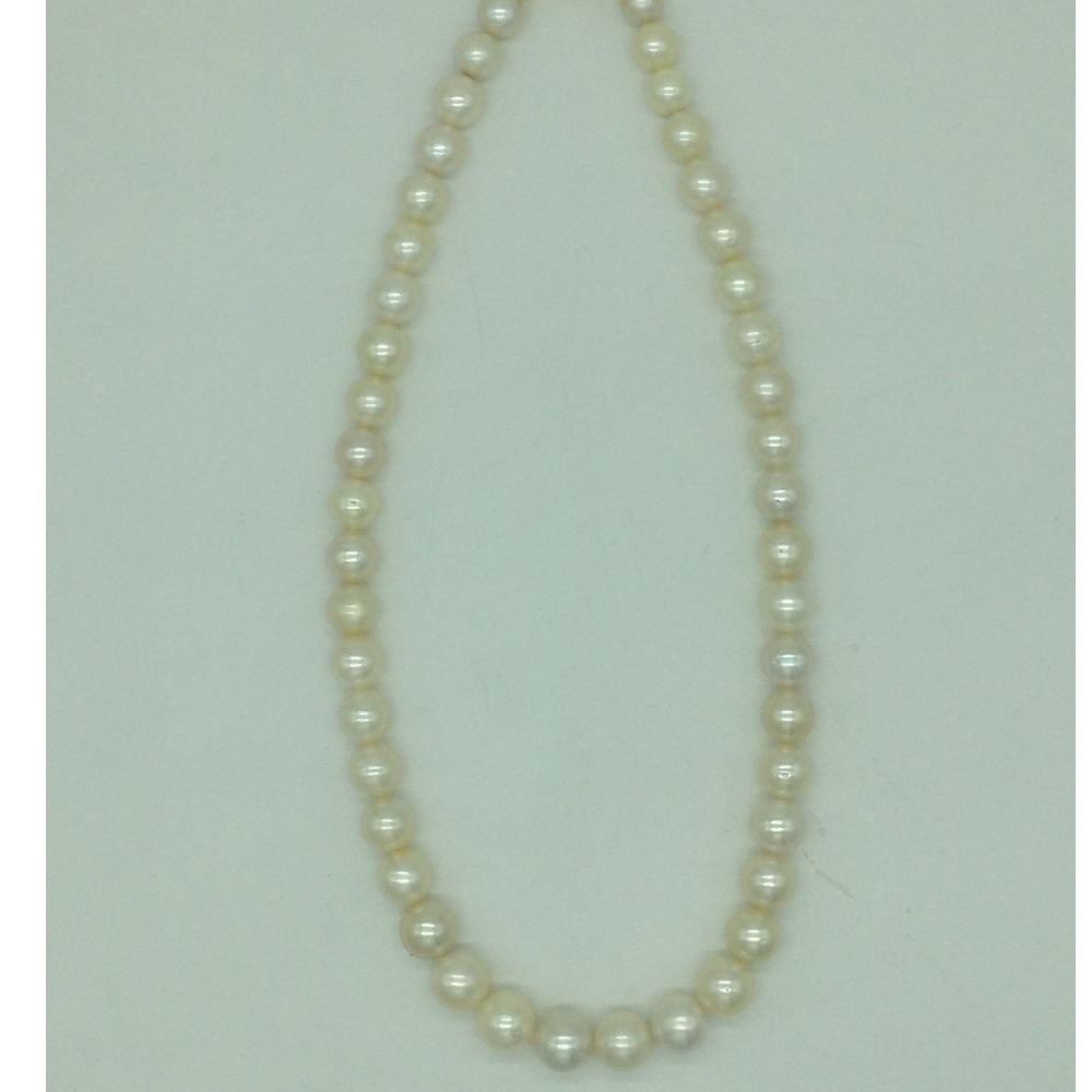 White Round South Sea Pearls Strand JPM0411