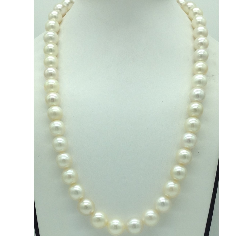 White Round South Sea Pearls Strand JPM0411