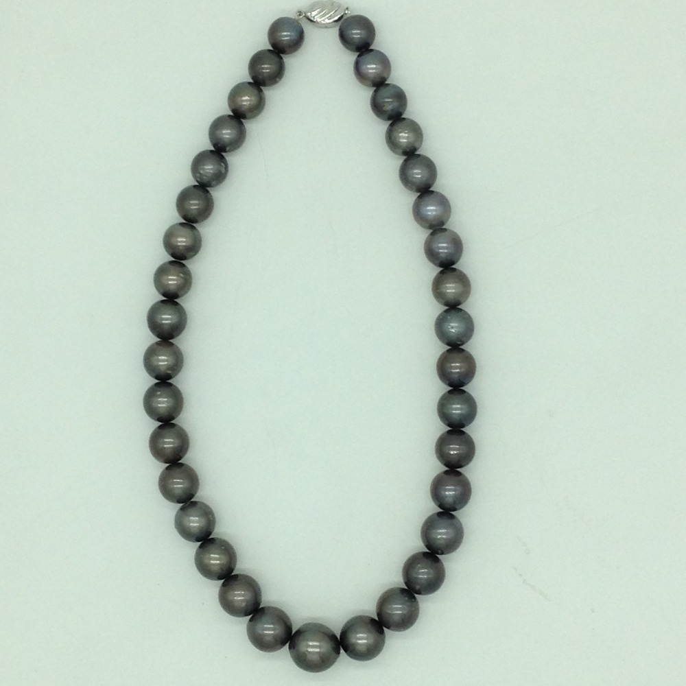 Grey Round Tahitian South Sea Pearls Strand JPM0407