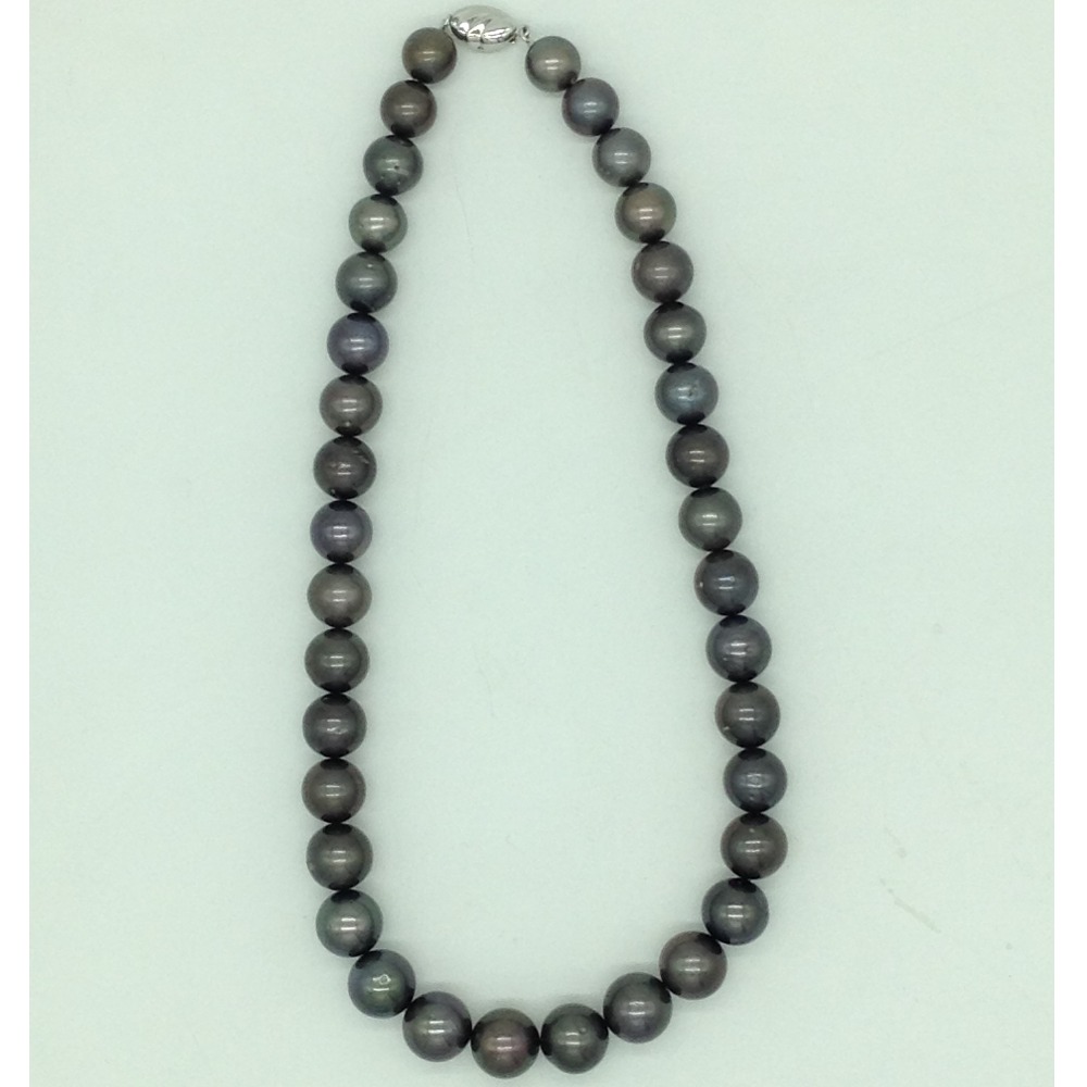Black Round Tahitian South Sea Pearls Strand JPM0404