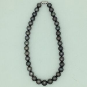 Brown Round Tahitian South Sea Pearls Strand JPM0403