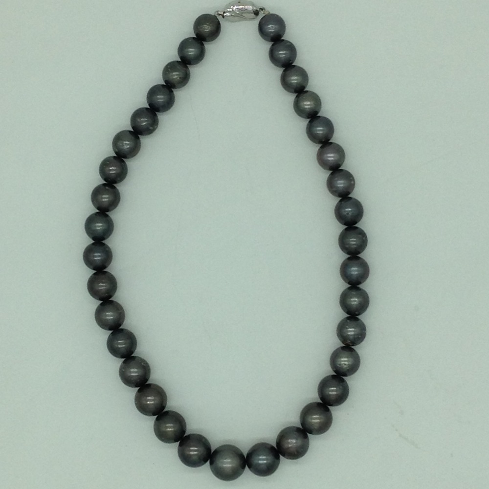 Grey Round Tahitian South Sea Pearls Strand JPM0400