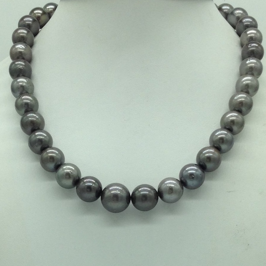 Brown Round Tahitian South Sea Pearls Strand JPM0398
