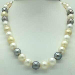 Multicolour Round South Sea Pearls Strand JPM0397