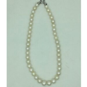 White Round South Sea Pearls Strand JPM0395
