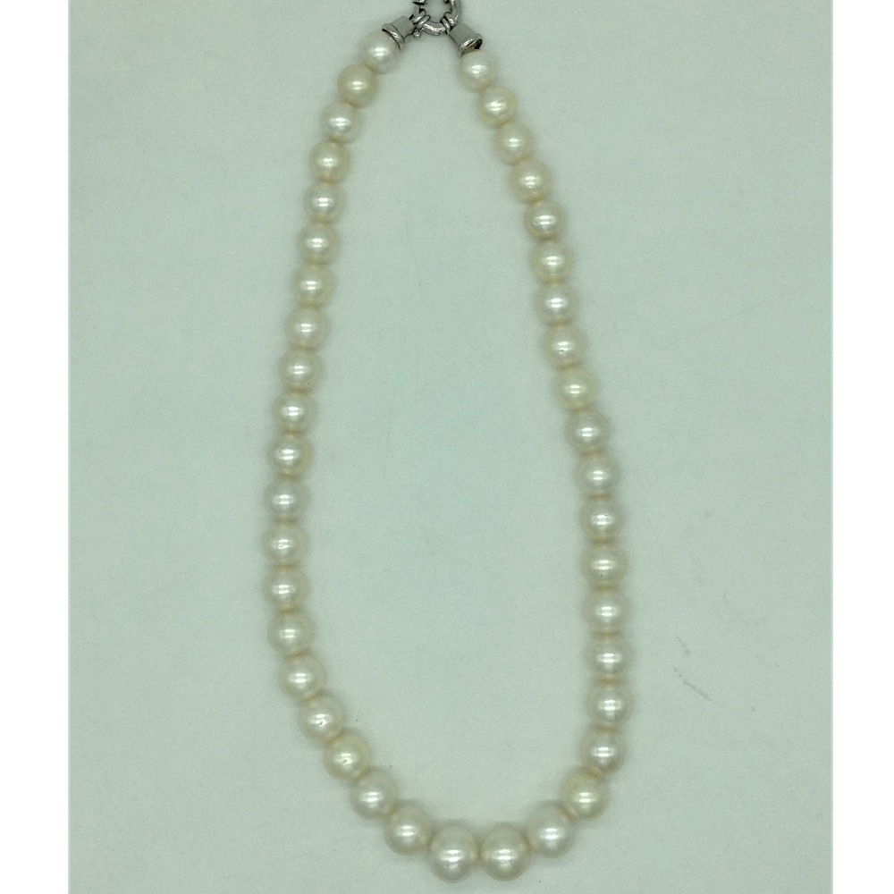 White Round South Sea Pearls Strand JPM0395