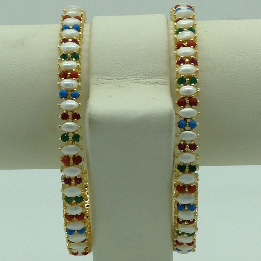 Navratan Stones Bangles JBG0300