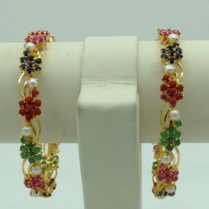 Navratan Stones Bangles JBG0298