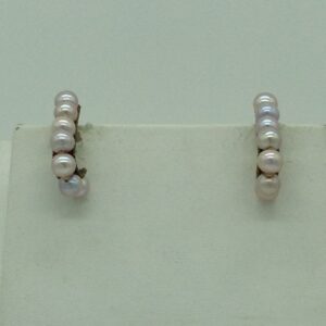 Freshwater Pink Round 3 Lines Pearls Full Set JPP1082